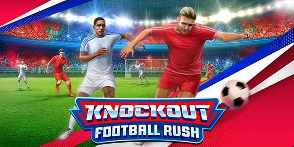 Knockout Football Rush - простой футбольный слот в 1win