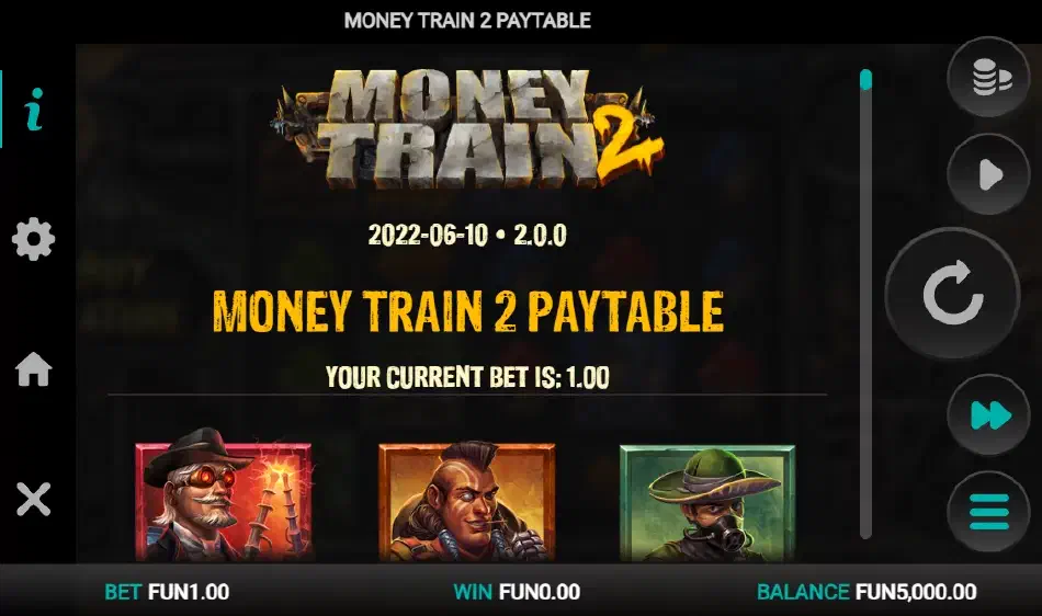 Money Train 2 зайти в игру на реальные деньги