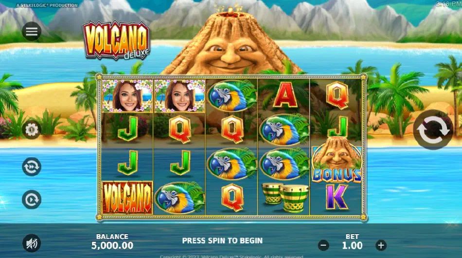 Volcano deluxe на 1win